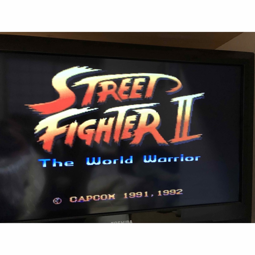 CAPCOM(カプコン)の【動作確認済】スーファミ　ストリートファイター3本セット エンタメ/ホビーのゲームソフト/ゲーム機本体(携帯用ゲームソフト)の商品写真