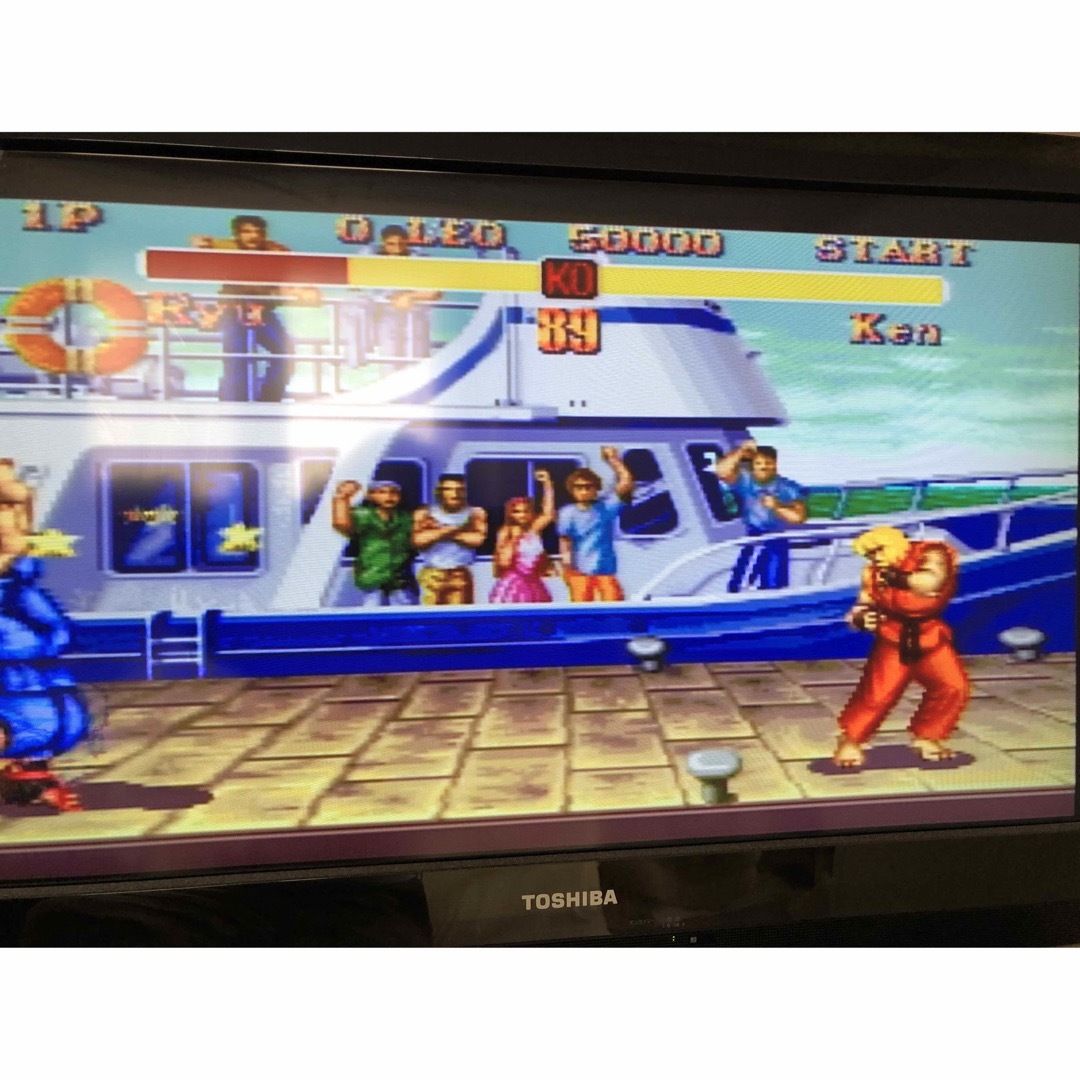 CAPCOM(カプコン)の【動作確認済】スーファミ　ストリートファイター3本セット エンタメ/ホビーのゲームソフト/ゲーム機本体(携帯用ゲームソフト)の商品写真