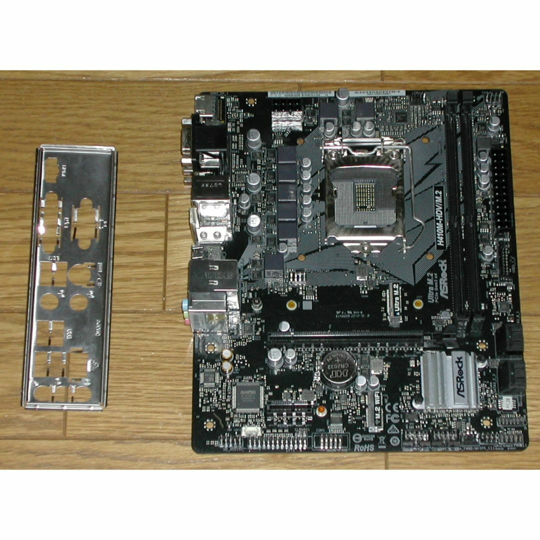 PCパーツASROCK　H410M-HDV-M.2　LGA1200