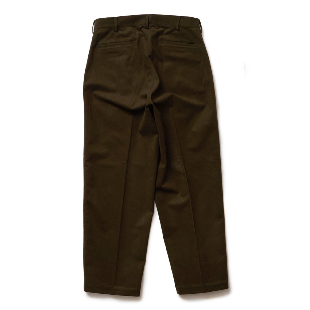 SON OF THE CHEESE SUEDE WIDE PANTS GREEN