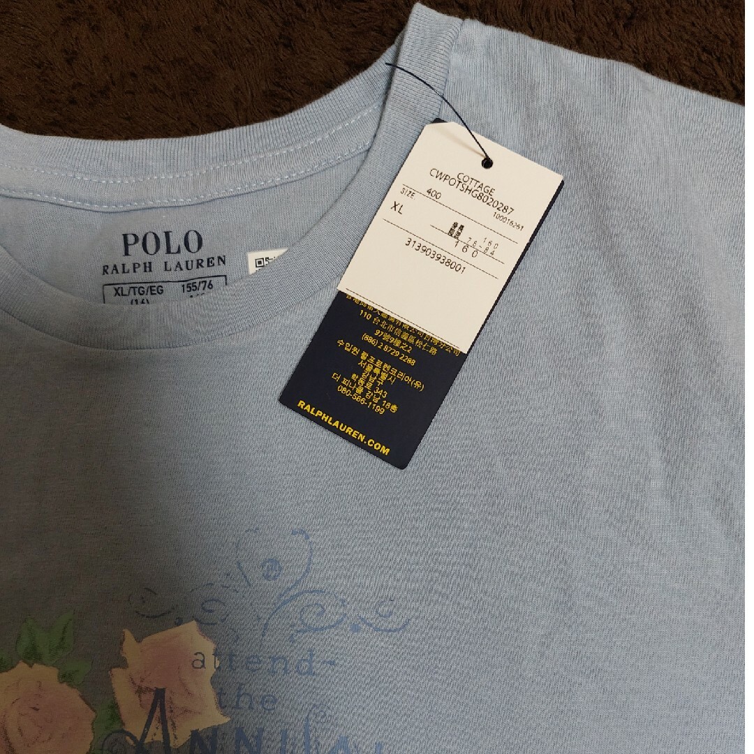 POLO RALPH LAUREN(ポロラルフローレン)のポロラルフローレン Tシャツ 160 キッズ/ベビー/マタニティのキッズ服女の子用(90cm~)(Tシャツ/カットソー)の商品写真