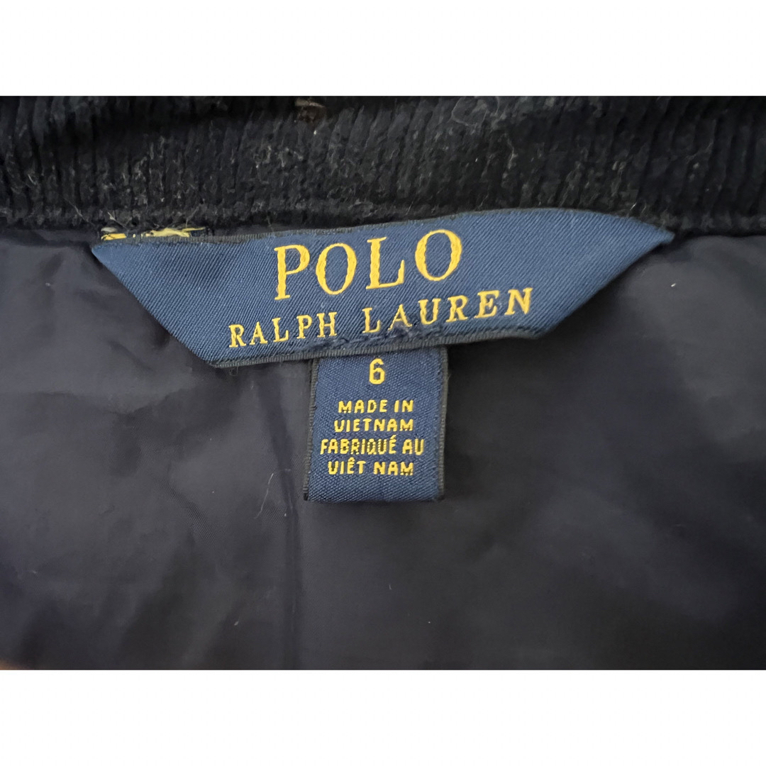 POLO RALPH LAUREN(ポロラルフローレン)のガールズ (6才120cm)キルテッド ウォーターリペラント バーン ジャケット キッズ/ベビー/マタニティのキッズ服女の子用(90cm~)(コート)の商品写真