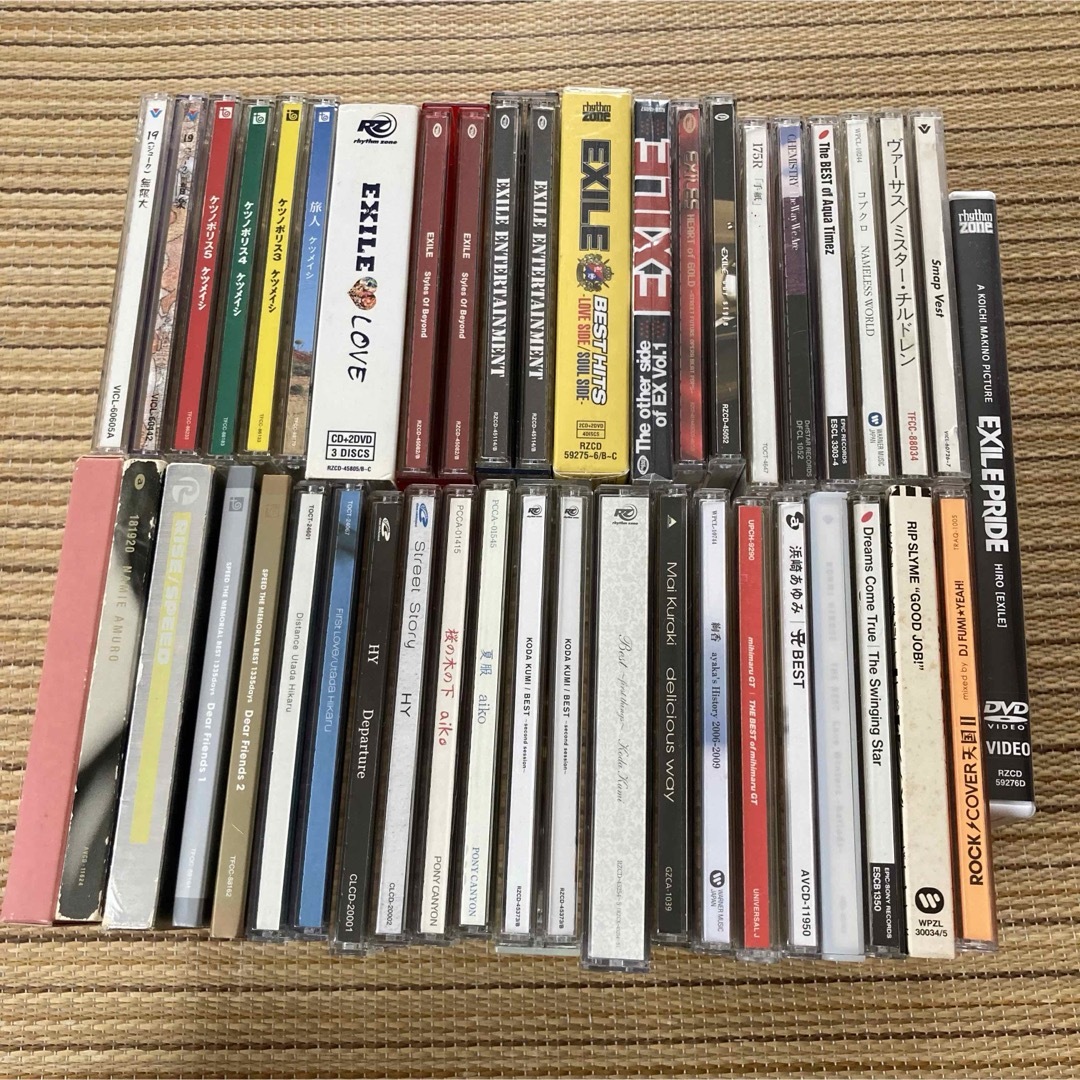 J-pop 邦楽 CD シングル アルバム まとめ売り 41枚