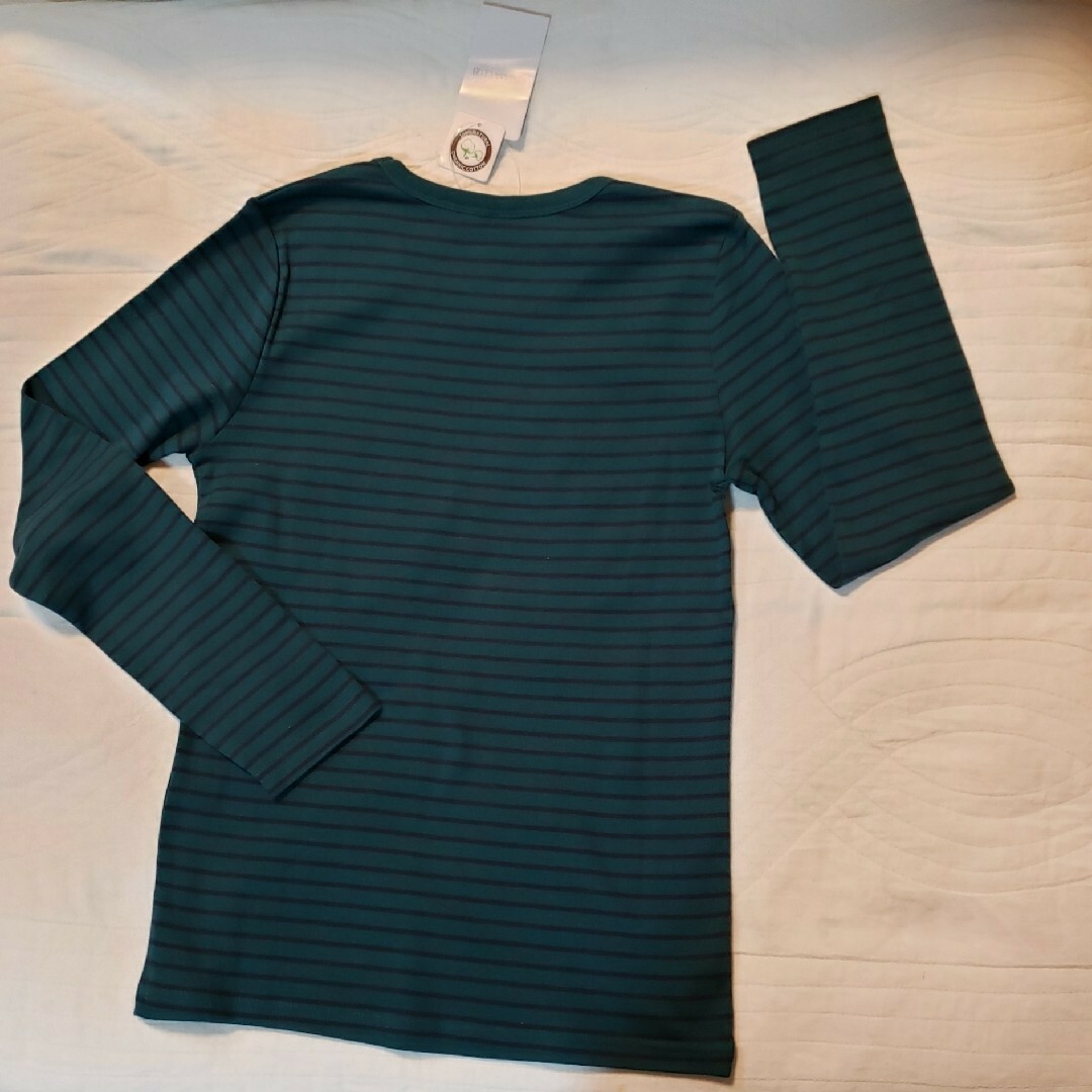 新品　長袖Tシャツ　レディース　Mサイズ レディースのトップス(Tシャツ(長袖/七分))の商品写真