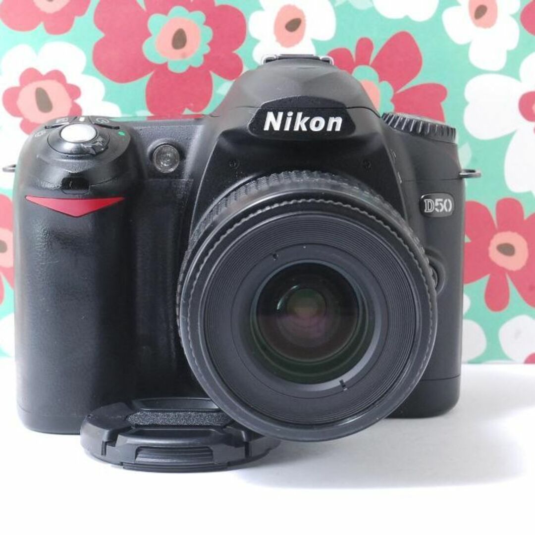 ❤初心者必見❤️スマホに送れる❤Nikon D50レンズキット❤️使いやすい❤