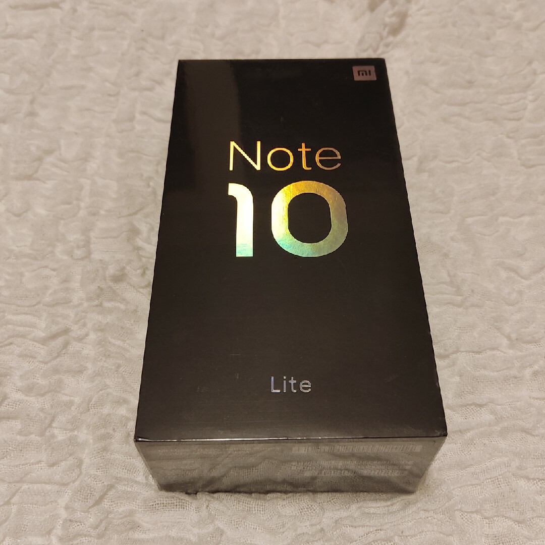 スマホ/家電/カメラXiaomi Mi Note 10 Lite ネビュラパープル 6GB①