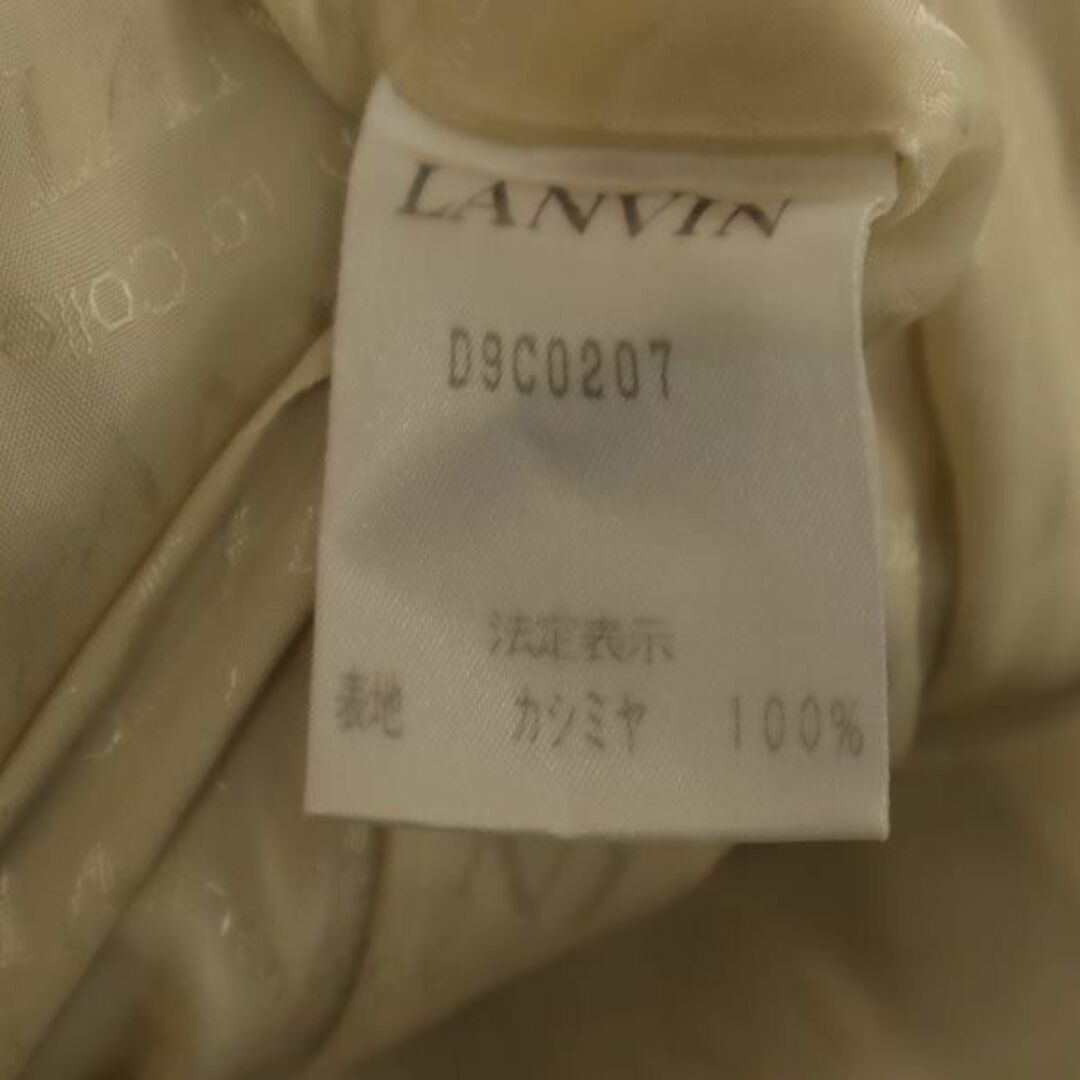 ランバン 日本製 チェスターコート 40 ベージュ LANVIN レディース  【231024】 7