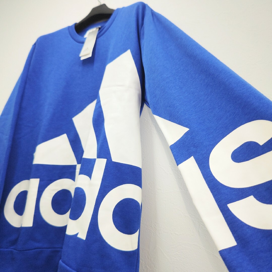 adidas(アディダス)のメンズ ロングスリーブ スウェット サークルネック Lサイズ メンズのトップス(Tシャツ/カットソー(七分/長袖))の商品写真