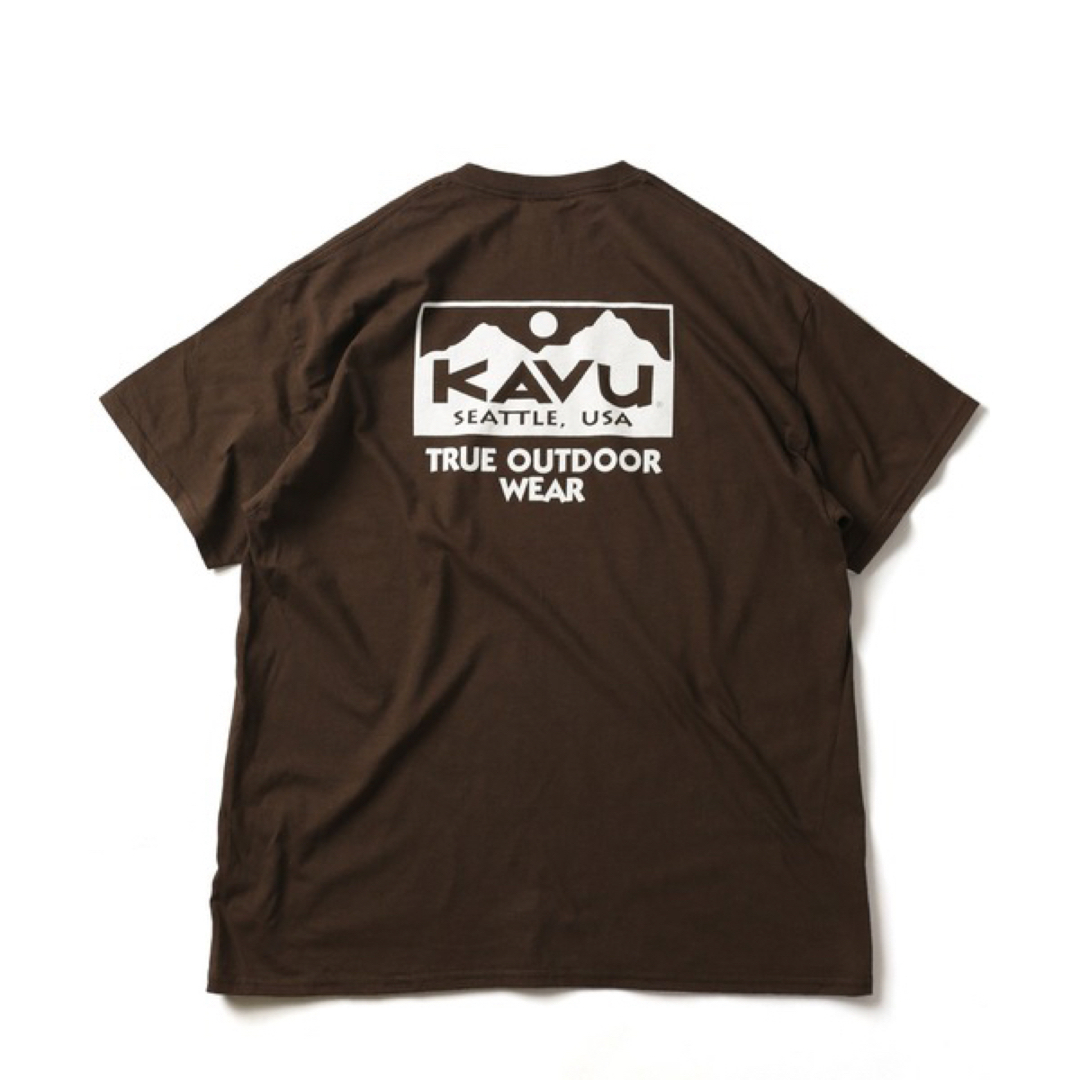 KAVU(カブー)のkavu カブー TRUE LOGO バックプリントTシャツ 2枚 メンズのトップス(Tシャツ/カットソー(半袖/袖なし))の商品写真