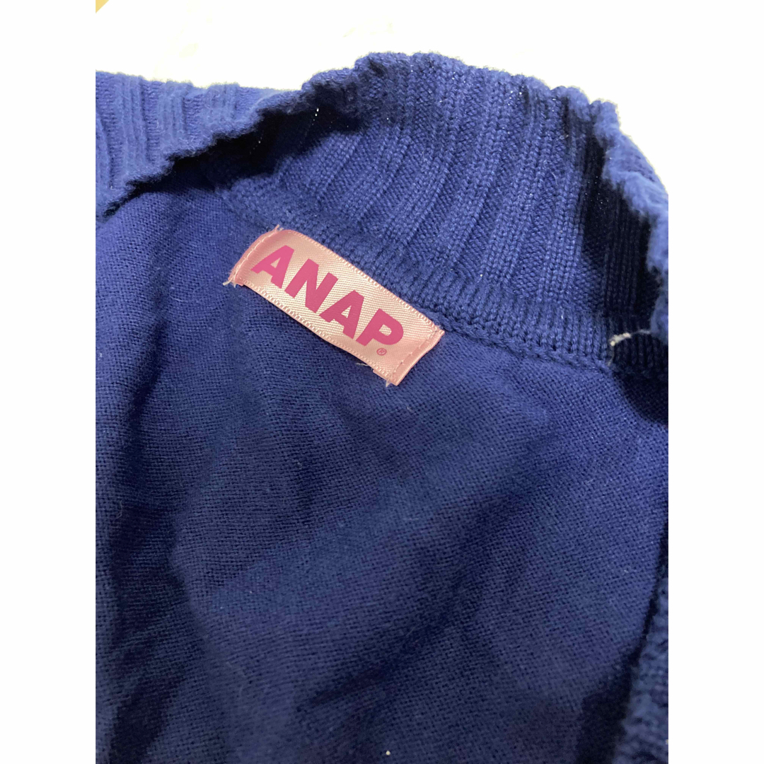 ANAP(アナップ)のANAPアナップ青ニットセーター レディースのトップス(ニット/セーター)の商品写真