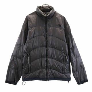 ノースフェイス(THE NORTH FACE) ダウンジャケット(メンズ)（グレー