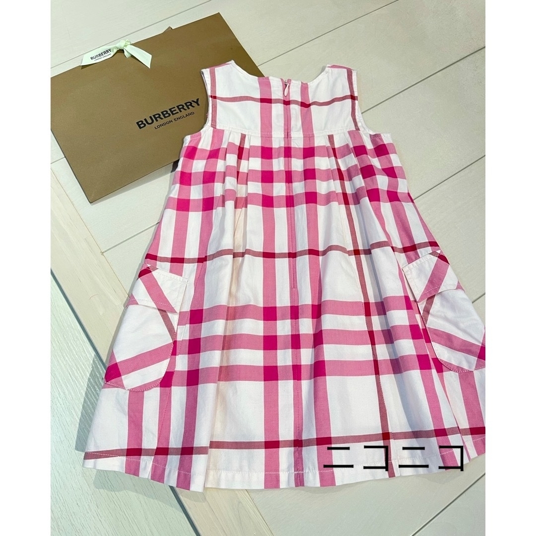 BURBERRY - バーバリー♡キッズワンピース チュニック 4Y/104㎝ 美品