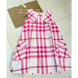 BURBERRY - バーバリー♡キッズワンピース チュニック 4Y/104㎝ 美品