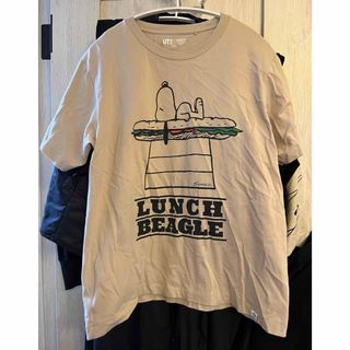 ユニクロ(UNIQLO)のUT スヌーピー柄 Mサイズ(Tシャツ(半袖/袖なし))