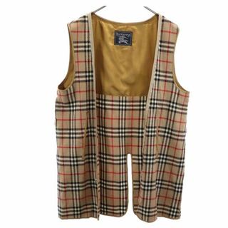 バーバリー(BURBERRY)のバーバリーズ 90s ライナー オールド チェック柄 ジャケット 170BE ベージュ系 Burberrys メンズ 古着 【231024】(その他)