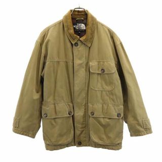 ノースフェイス NY-2188 アウトドア 長袖 カバーオール M カーキ系 THE NORTH FACE ワークジャケット メンズ 古着  【231024】