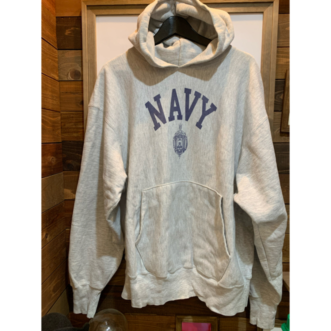 Champion - チャンピオン NAVY リバースウィーブ パーカー 90s