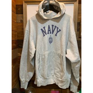 Champion - チャンピオン NAVY リバースウィーブ パーカー 90s ...