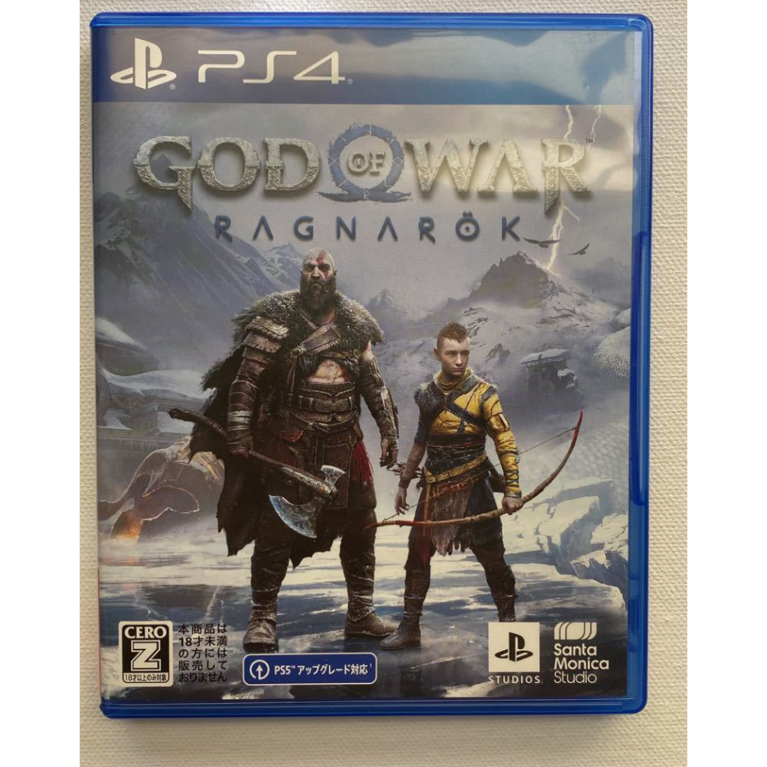 PS4 ゴッドオブウォー GOD OF WAR ラグナログ