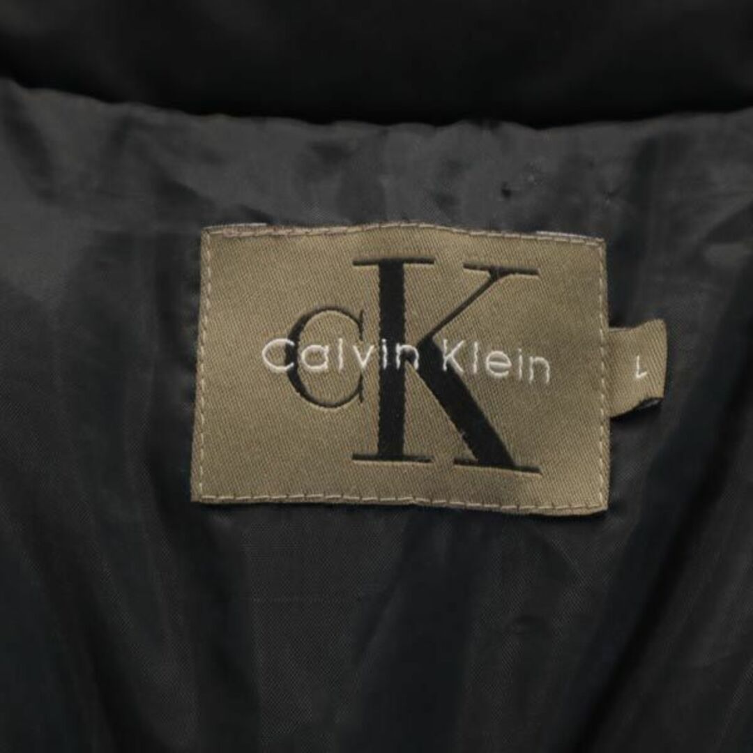 カルバンクライン 長袖 ダウンコート L ブラック Calvin Klein フード メンズ  【231024】 8
