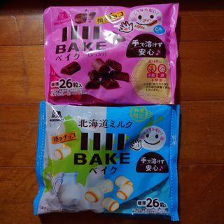 モリナガセイカ(森永製菓)のいちご41031024様専用　製菓　焼きチョコベイク　ショコラ＋北海道ミルク(菓子/デザート)