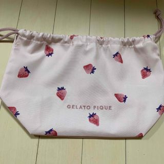 ジェラートピケ(gelato pique)の弁当巾着(ランチボックス巾着)