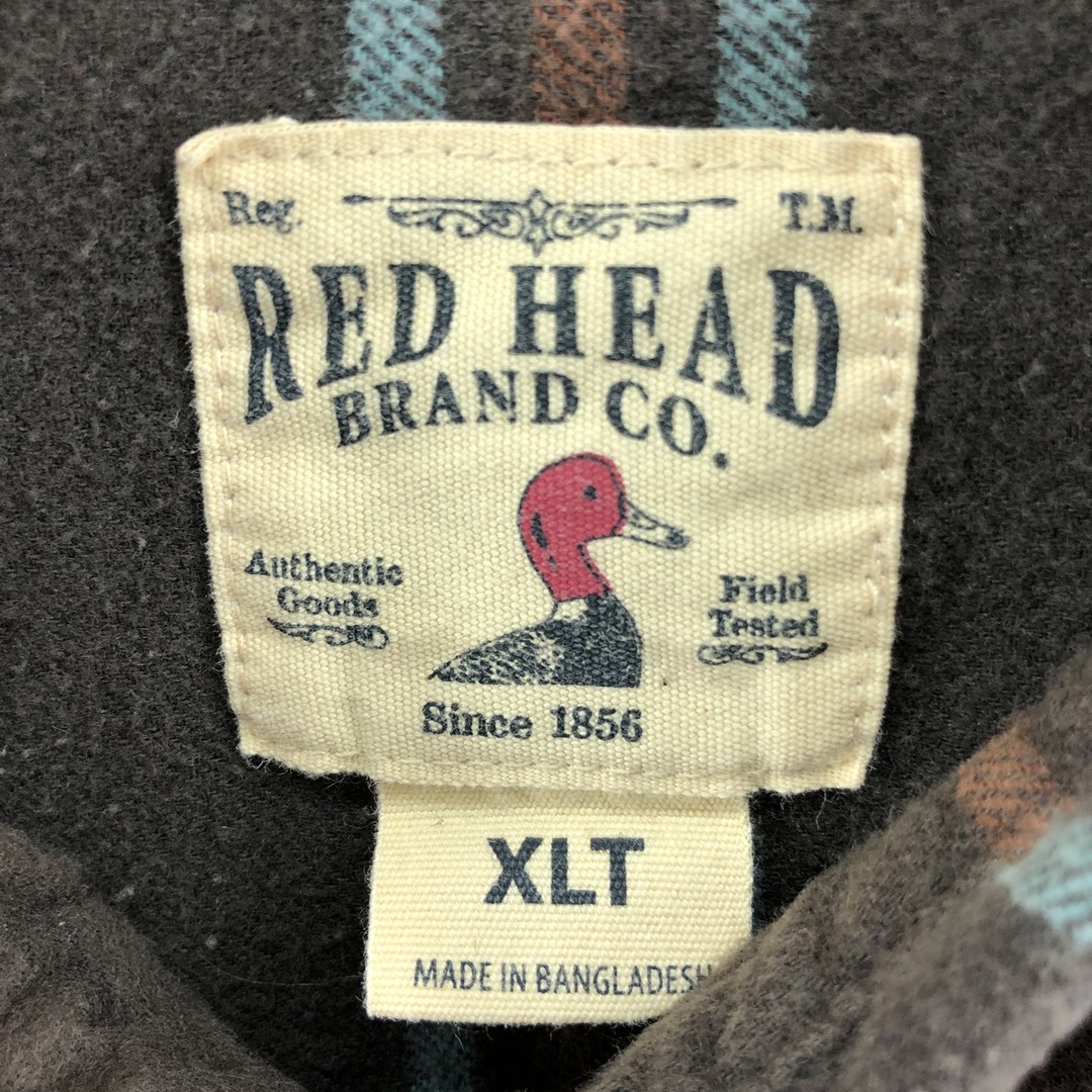 RED HEAD レッドヘッド シャモアクロスシャツ ネルシャツ ワークシャツ