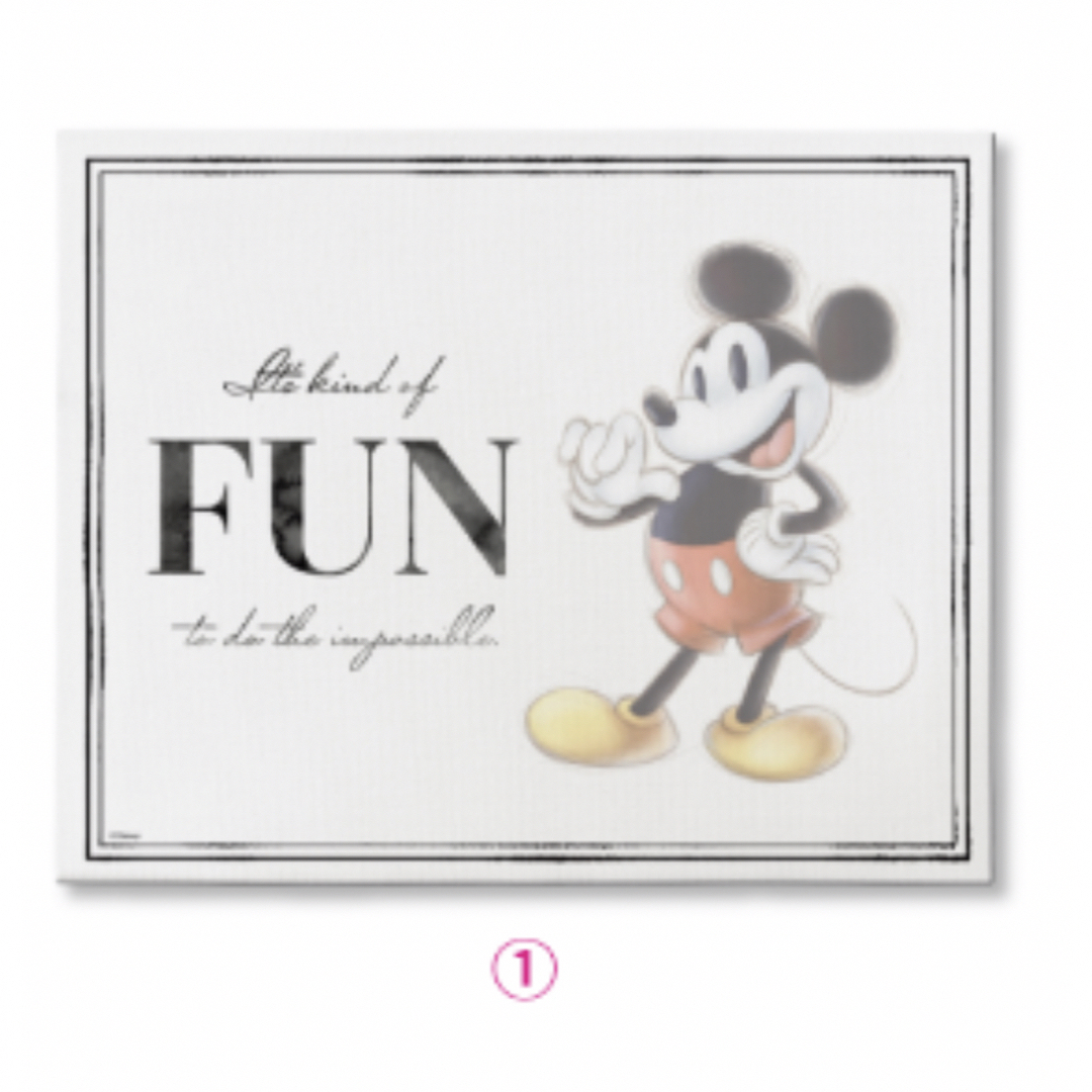 Disney(ディズニー)のミッキー エンタメ/ホビーのアート用品(ボードキャンバス)の商品写真