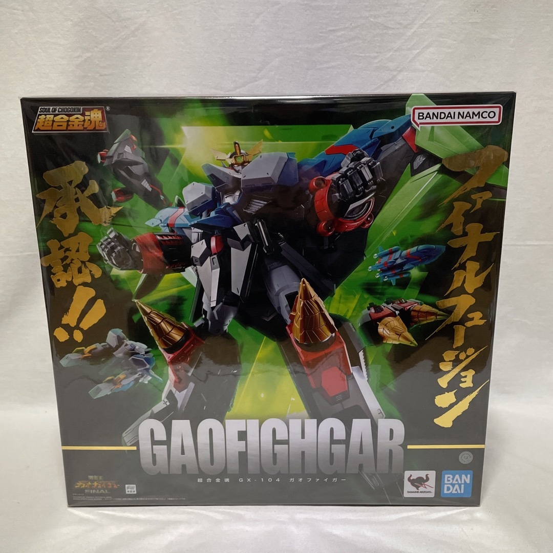 BANDAI   超合金魂 GX 勇者王ガオガイガーFINAL ガオファイガー の