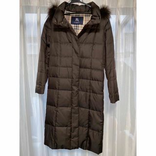 バーバリー(BURBERRY)の【美品】Burberry ロングダウンコート(ダウンコート)