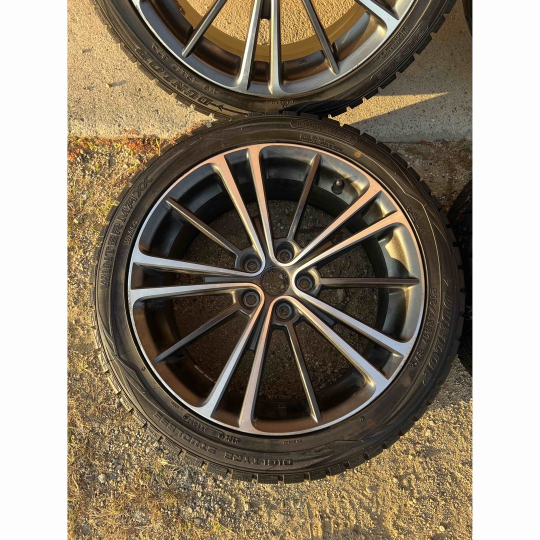 DUNLOP - 国産 2017年製 スタッドレス 215/45R17 4本 ハチロク BRZ の