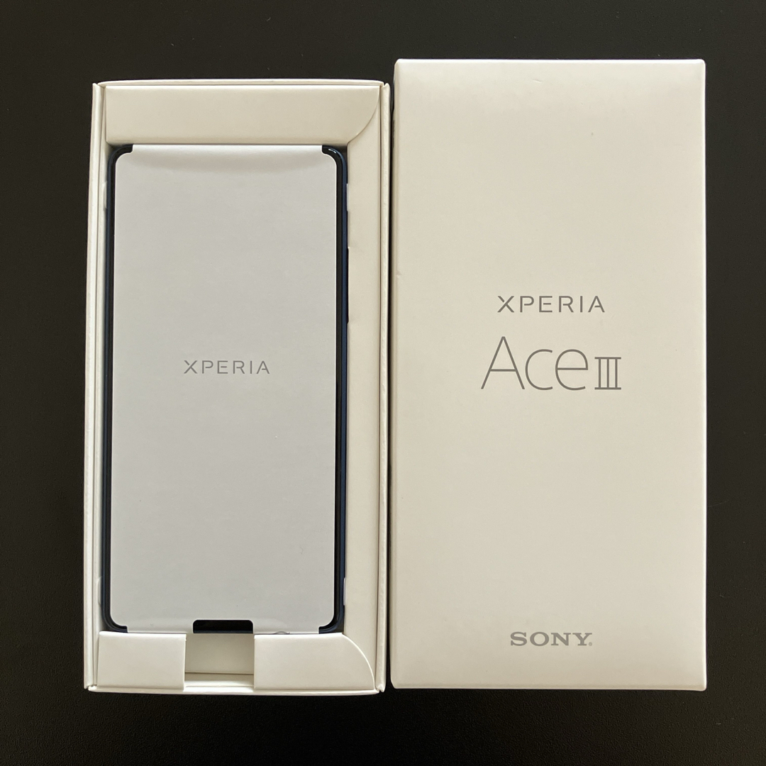 年度末セール Xperia Ace III 64GB ブルー ワイモバイル Y!mobile