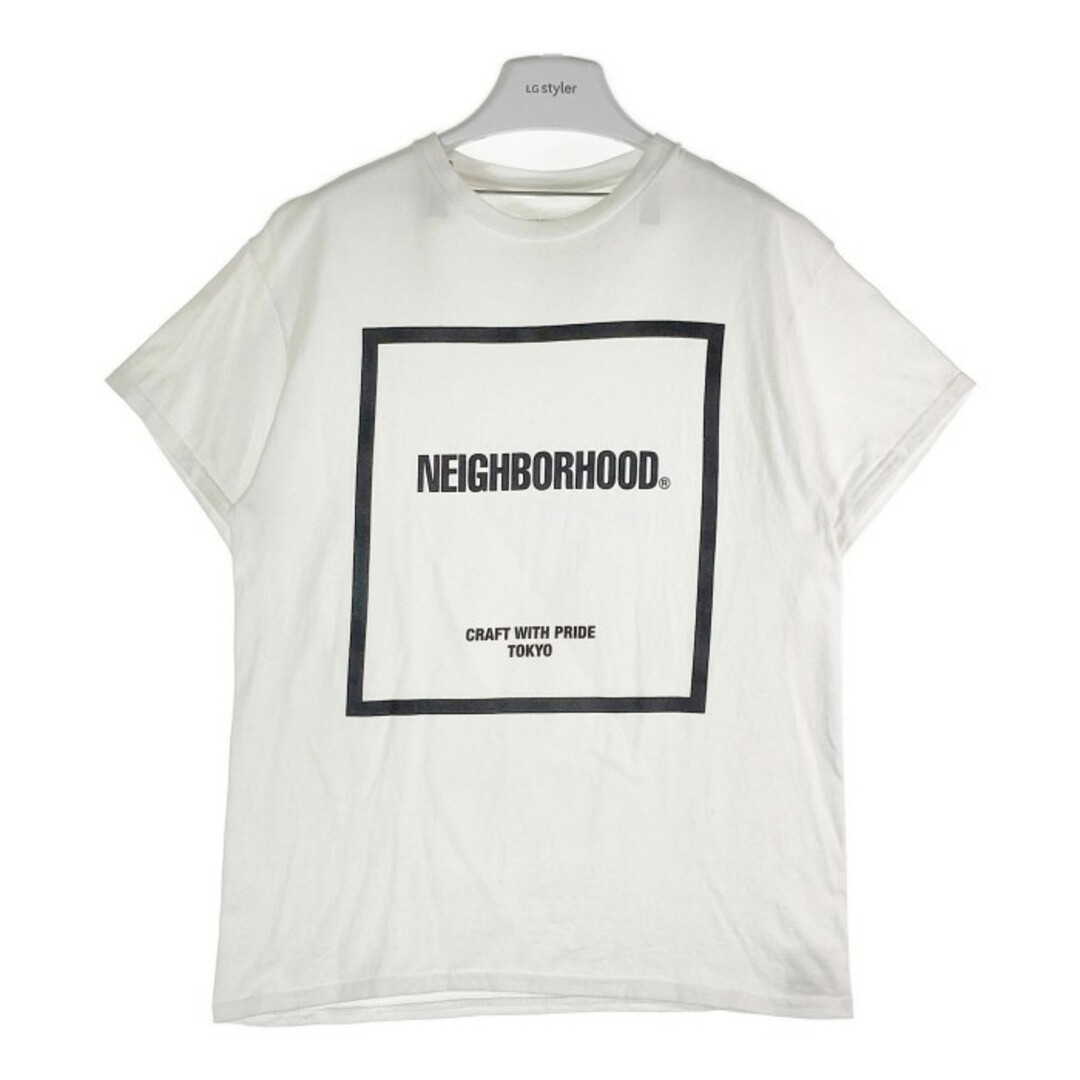 ★NEIGHBORHOOD ネイバーフッド CRAFT WITH PRIDE S/S TEE プリントTシャツ ホワイト sizeM
