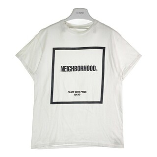ネイバーフッド(NEIGHBORHOOD)の★NEIGHBORHOOD ネイバーフッド CRAFT WITH PRIDE S/S TEE プリントTシャツ ホワイト sizeM(Tシャツ/カットソー(半袖/袖なし))