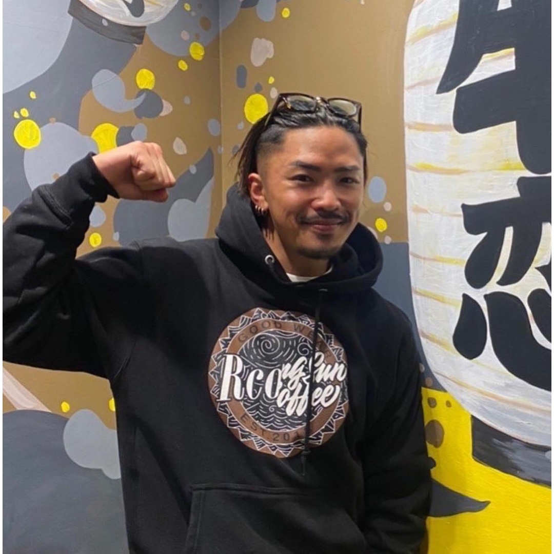 数原龍友さん着用 Rconte CURRY HOODIE