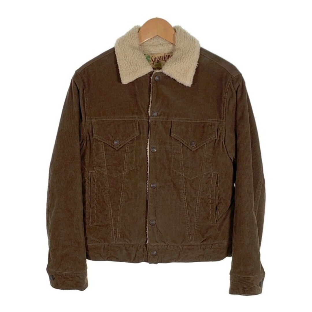 SUGAR CANE シュガーケーン CORDUROY SHORT RANCH JACKET コーデュロイ ショート ランチジャケット ブラウン SC13074 Size S