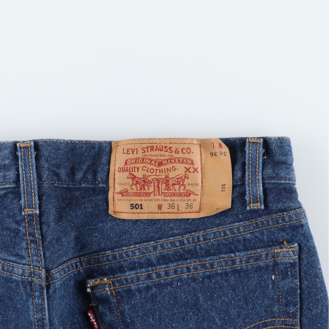 古着 ミントコンディション リーバイス Levi's 501-0115 ジーンズ ストレートデニムパンツ USA製 メンズw36 ヴィンテージ  /eaa386001