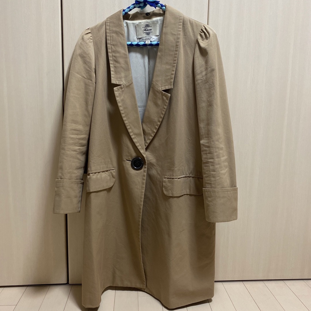 Kaon - カオン Kaon バックフリルコートの通販 by しろくま's shop