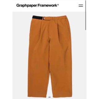 Graphpaper - Graphpaper Triple Cloth Wide Chef Pantsの通販 by 高村 ...