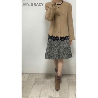 M'S GRACY - エムズグレイシー モヘアロングコートの通販 by SIMSIM's ...