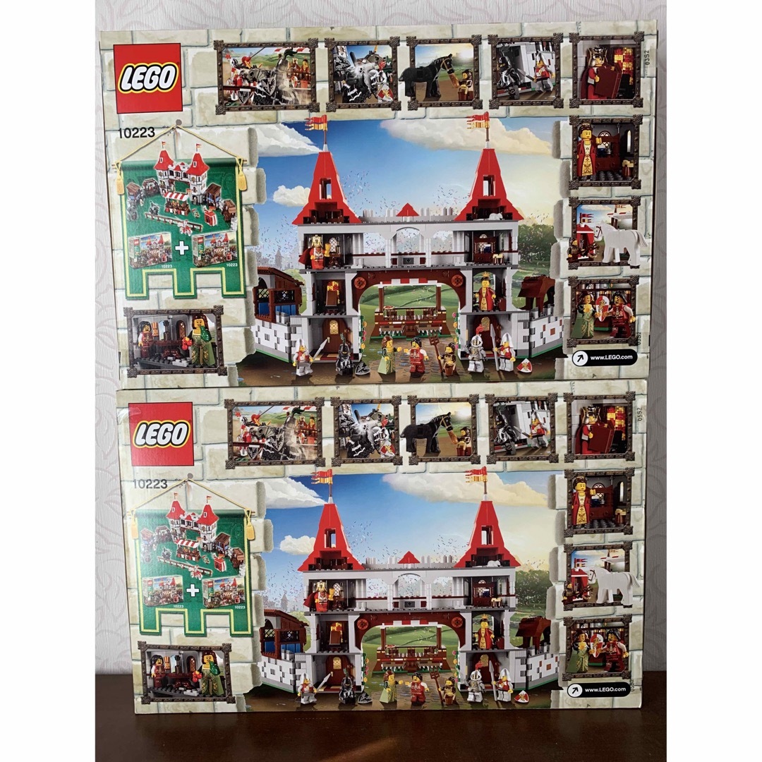 LEGO レゴ 10223 キャッスル キングダム 馬上試合大会 2つセットの