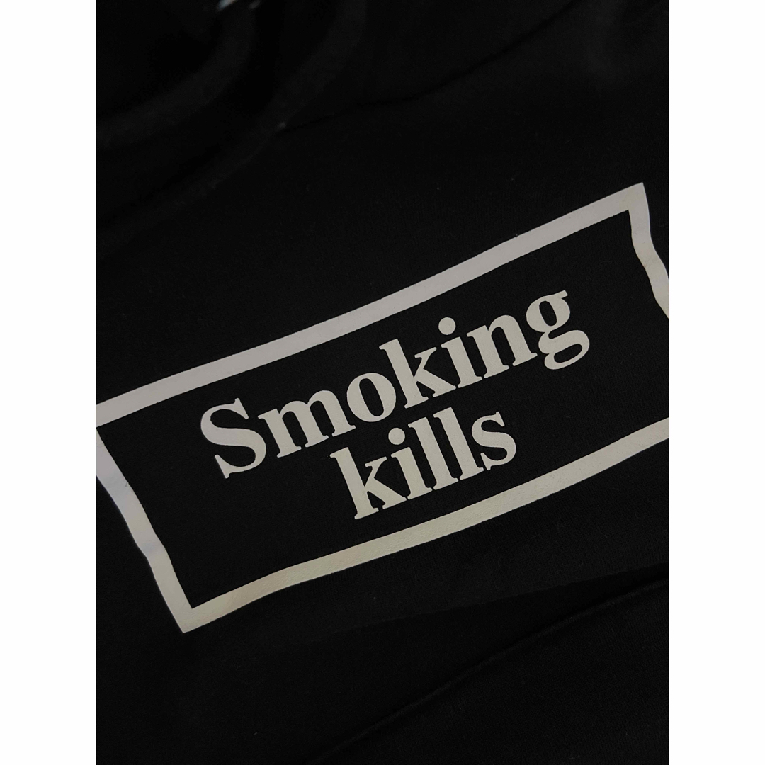 23SS FR2 Smoking kills Hoodie 黒 XL