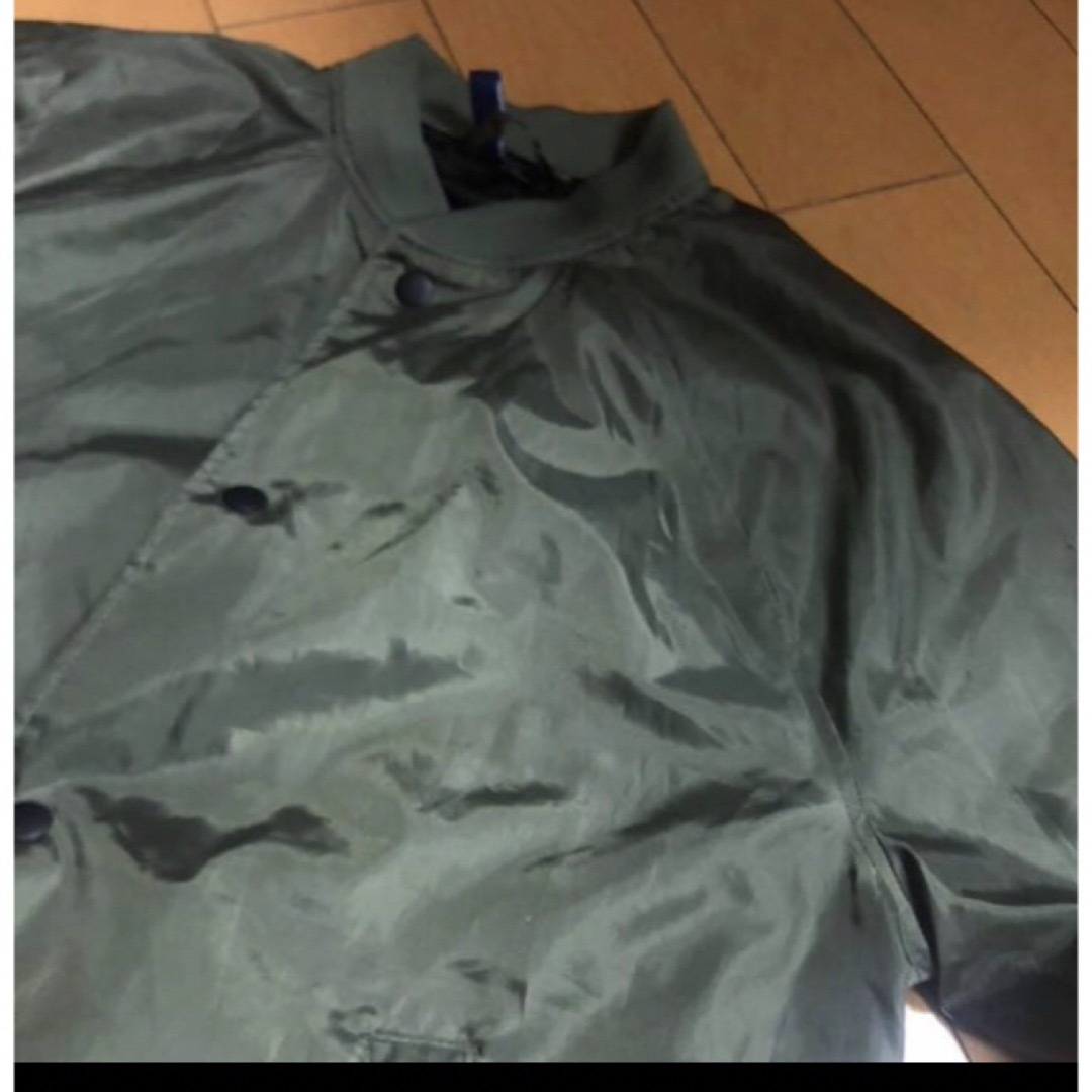H&M(エイチアンドエム)のＨ＆Ｍカーキラグランブルゾン メンズのジャケット/アウター(ブルゾン)の商品写真
