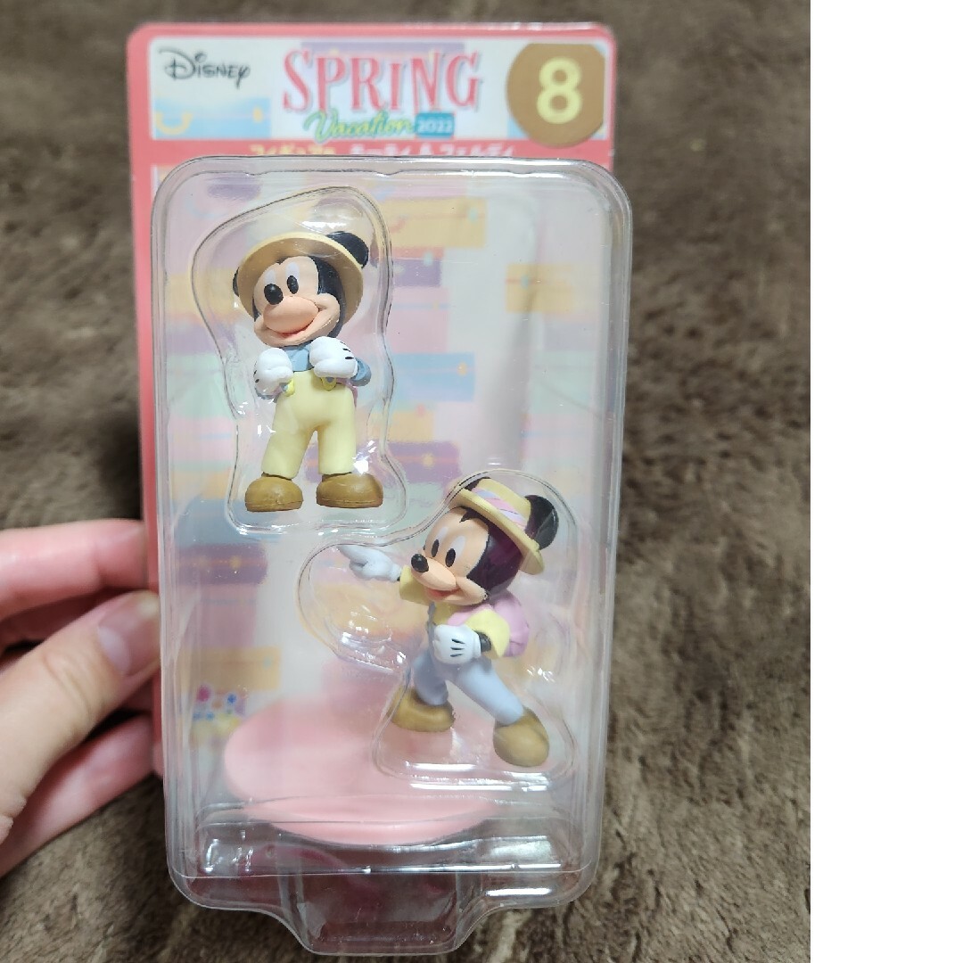 Disney(ディズニー)のくじ　　スプリングバケーション　フィギュア エンタメ/ホビーのおもちゃ/ぬいぐるみ(キャラクターグッズ)の商品写真