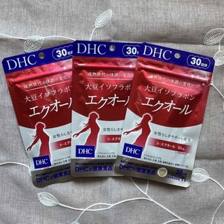 DHC  大豆イソフラボン　エクオール　30日分×3袋