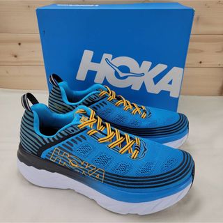 ホカオネオネ(HOKA ONE ONE)のホカ オネオネ ボンダイ 6 ブルー 26.5cm(スニーカー)