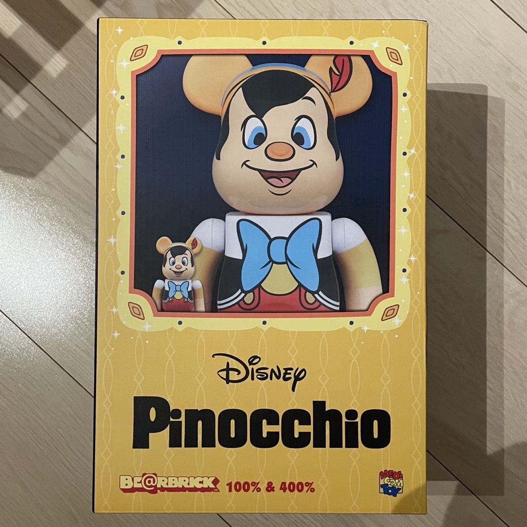 ピノキオ BE@RBRICK 100% & 400%pinocciio