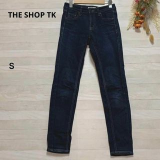 ザショップティーケー(THE SHOP TK)のTHE SHOP TK ティーケー タケオキクチ　デニム ジーンズ　スキニー　Ｓ(デニム/ジーンズ)