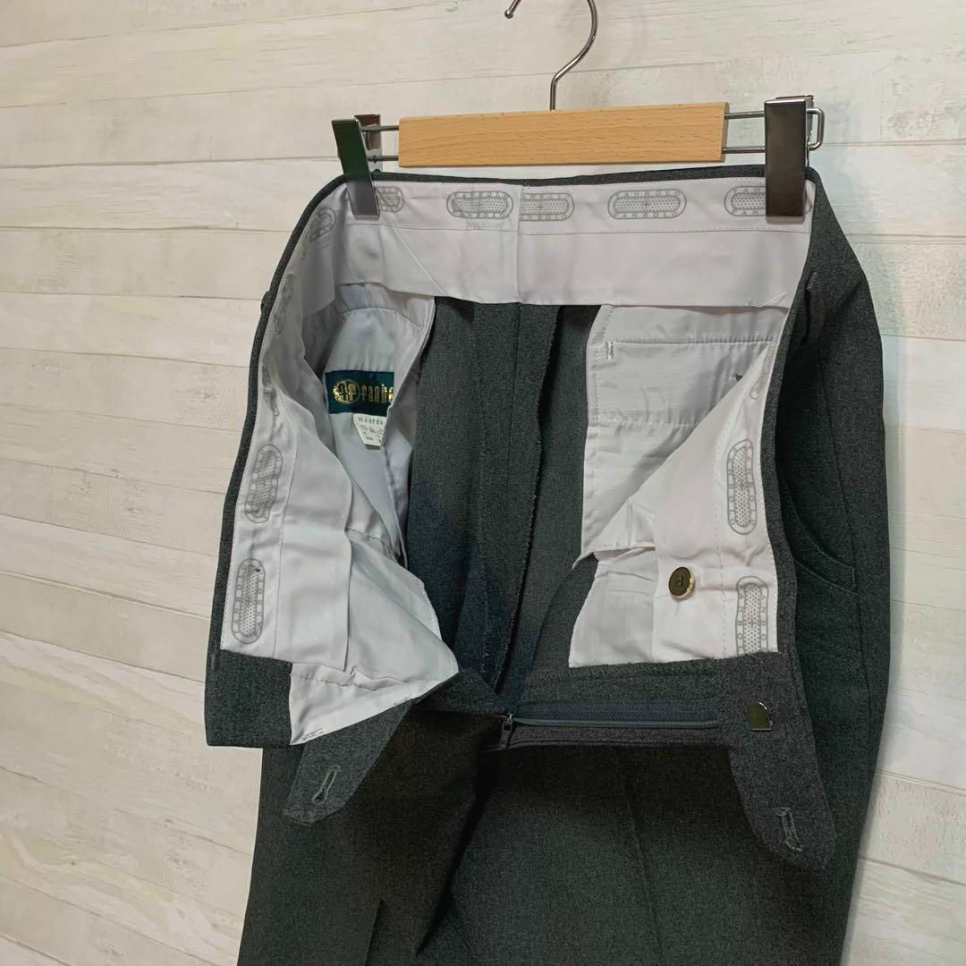 FANBOLOファンボロ　おしゃれスラックス　グレー　XXL(3L)　W91 メンズのパンツ(スラックス)の商品写真