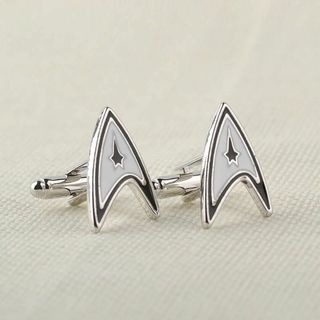 スタートレック　カフスボタン　STAR TREK　ハロウィン　アクセ　インテリア(その他)